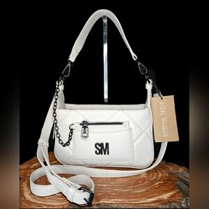 NWT Steve Madden Chalk Quilted Crossbody Bag